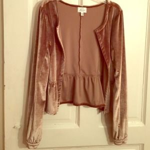 🚫SOLD🚫Frenchie Velvet Cardigan