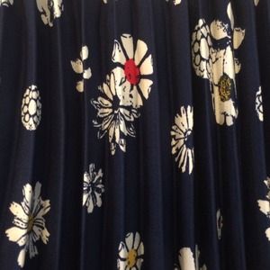 Jason Wu for Target Skirts - Jason Wu for Target navy floral pleated skirt Jason Wu for Target Skirts - Jason Wu for Target navy floral pleated skirt