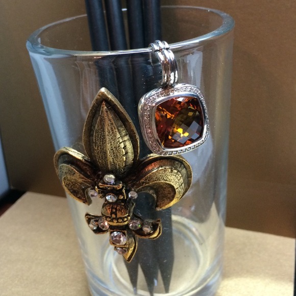 David Yurman Jewelry - David Yurman Citrine& Diamond Enhancer FINAL PRICE