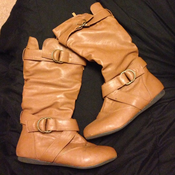 Brown boots