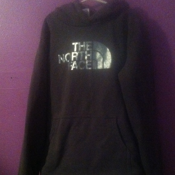 Grey North Face Hoodie