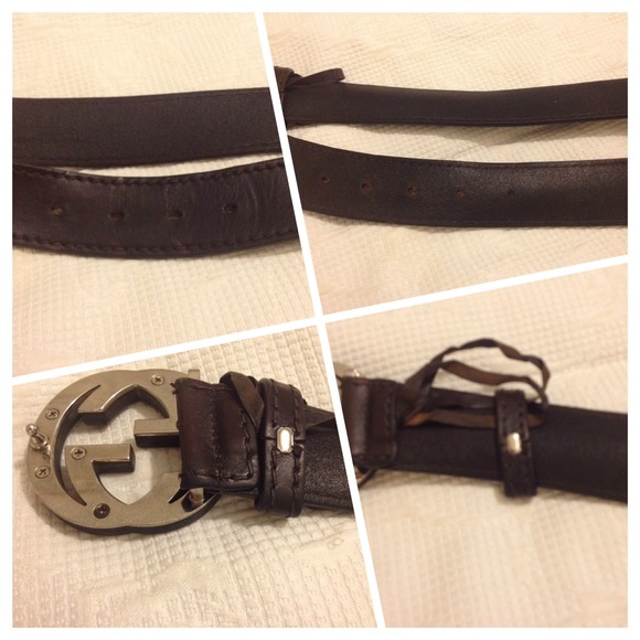 Gucci Double G interlocking Buckle leather belt - Picture 2 of 4