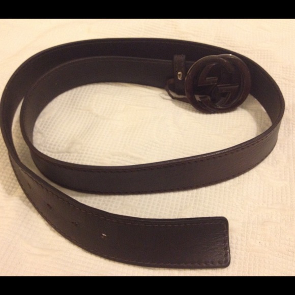 Gucci Double G interlocking Buckle leather belt - Picture 4 of 4