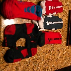 5 pairs of nike elite socks