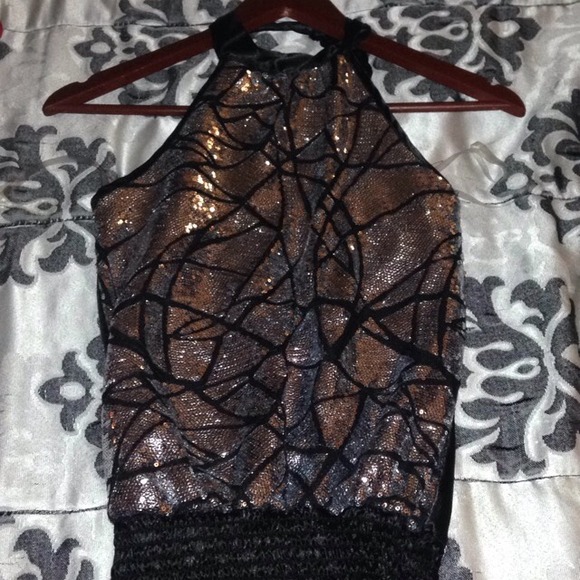 Sparkly sequin top