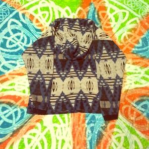 Tribal sweater!