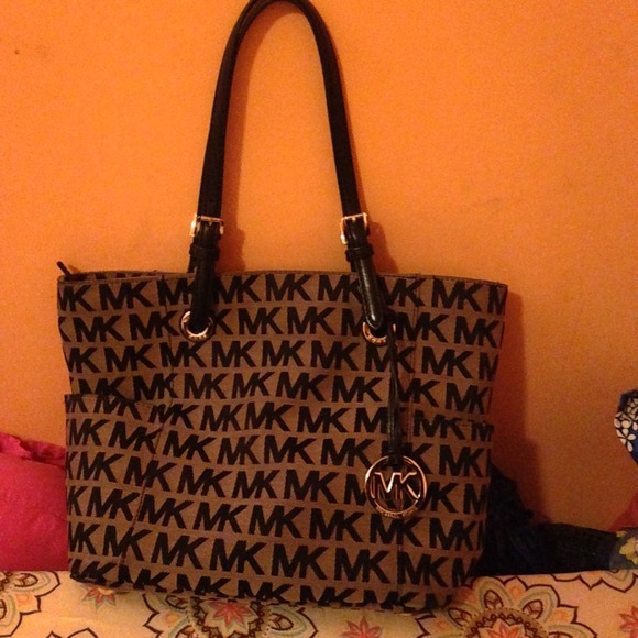 MK Bag Black Jet Set Logo Tote◾️👜◾️