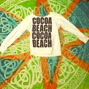 Cocoa beach long sleeved top!