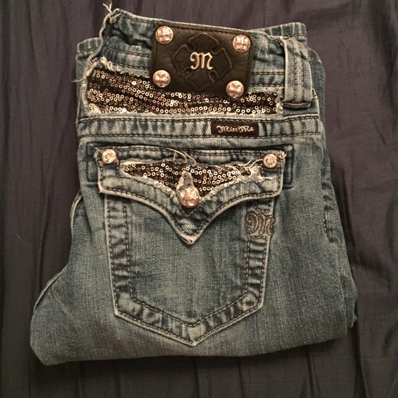 Miss Me Boot Cut Jeans