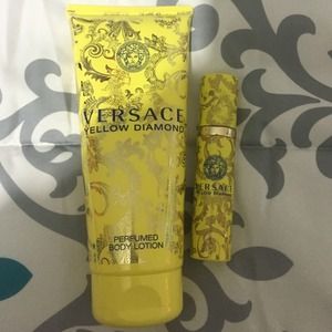 Versace Lotion and perfume!