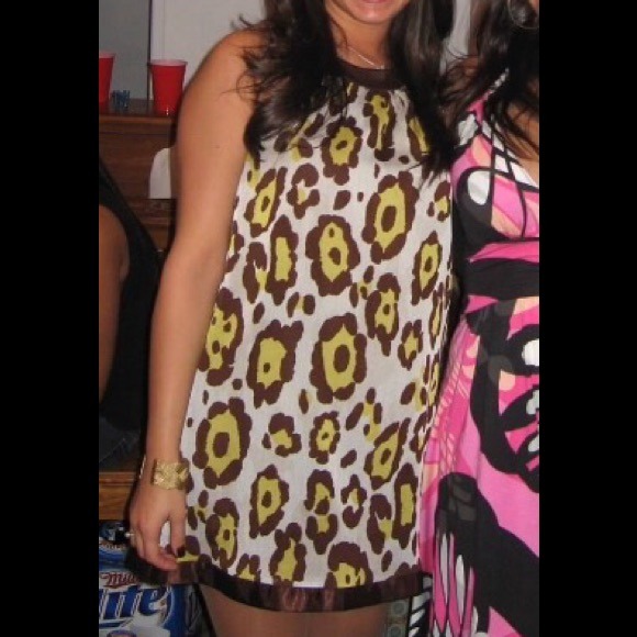 Slip on animal print dress - Picture 2 of 4