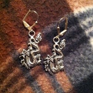 Dragon earrings