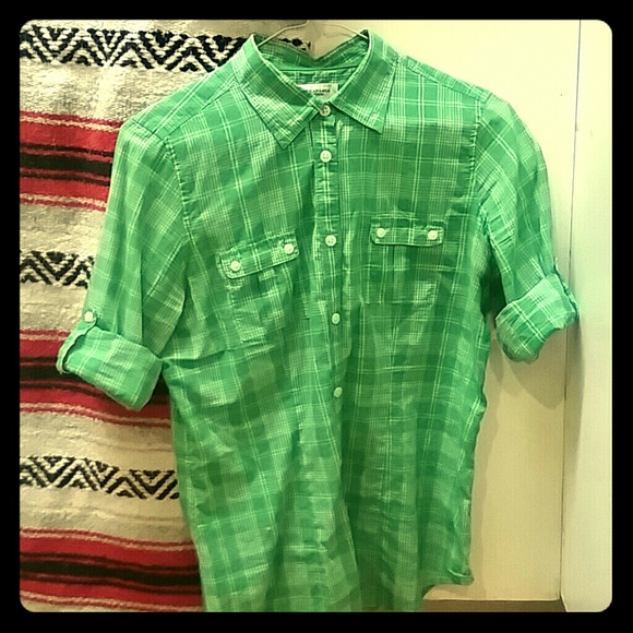 Campy, comfy, so cute button up - Picture 1 of 2