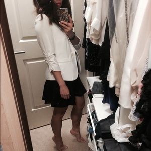 White Fitted Blazer