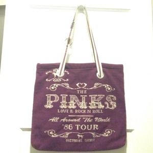 Purple Victoria's Secret Pink Tote