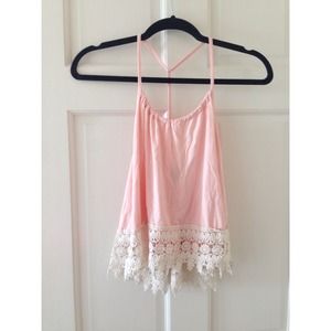 Forever 21 pink tank