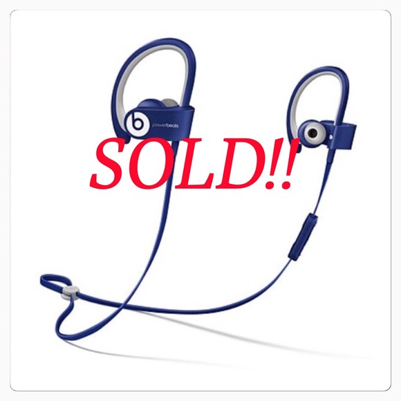 SOLD!! Beats Powerbeats Wireless Earphones w/Case