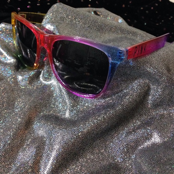 Price reduction! VS PINK rainbow sunglasses