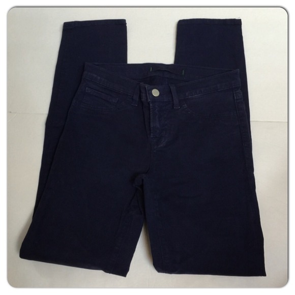 EUC J BRAND Dark Blue Navy Skinny Leg Jeans 25 - Picture 2 of 4