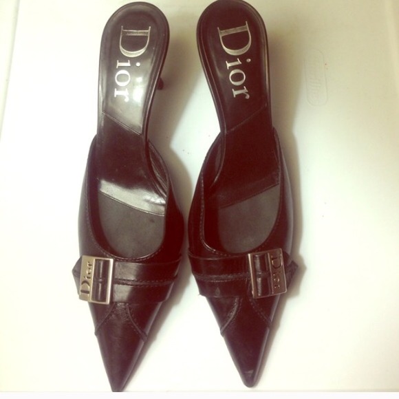 DIOR Authentic Black Point Heels