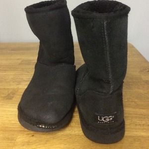 Short Ugg Black Boots