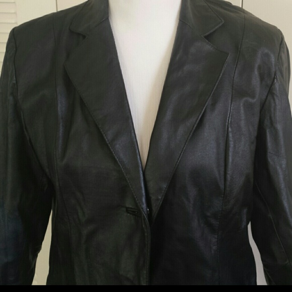 Leather jacket