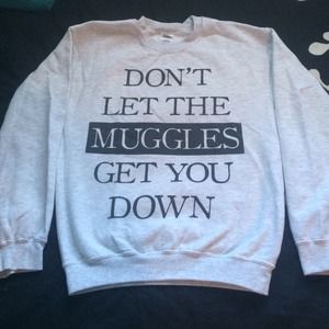 Harry Potter themed sweatshirt