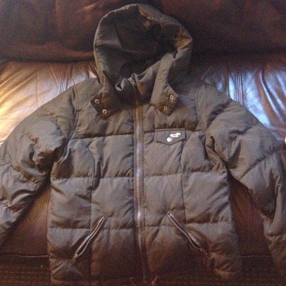 Brown Hollister Winter Jacket