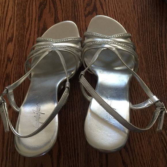 Silver heels
