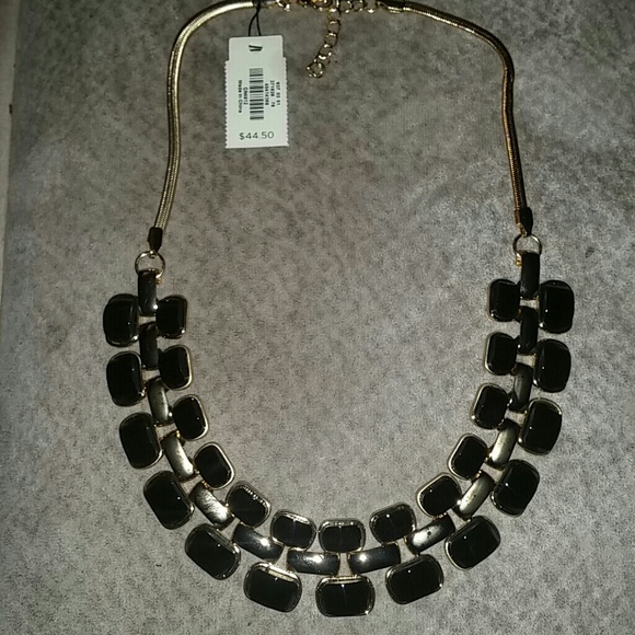 Black and gold necklace
