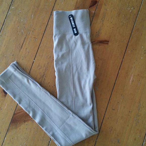 Mocha zipper leggings NWT