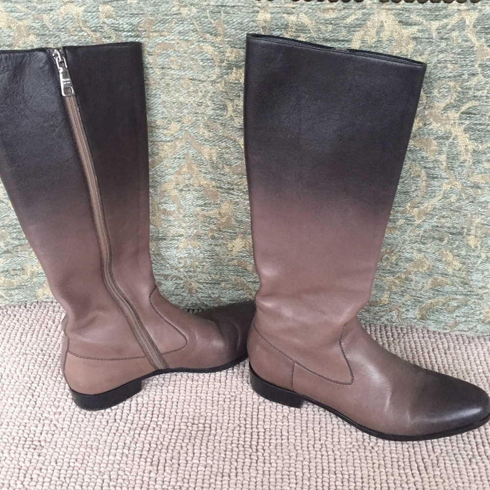SOLD.     Prada.  Ombré Collection boots