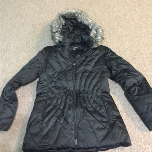 SOLD...Black down jacket