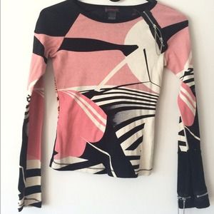 Custo pink long sleeved shirt