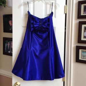 Electric Blue Prom Dress