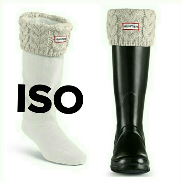 ISO Hunter Cable Knit boot socks