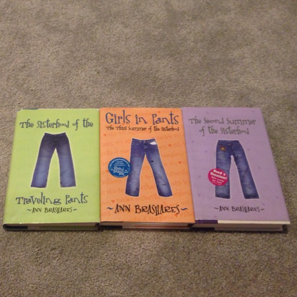 ALL 3 sisterhood of the traveling pants books!