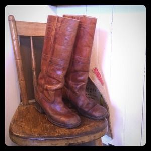 🐂 Amazing vintage frye like campus boots 🐂