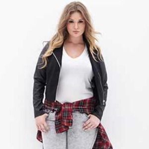 Forever 21 Jacket S & Madden Girl Shoes 8