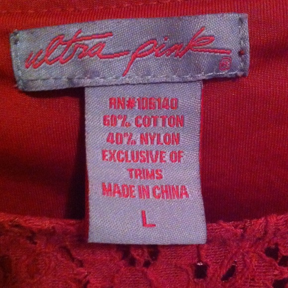 Pink dress with a belt - Picture 2 of 3