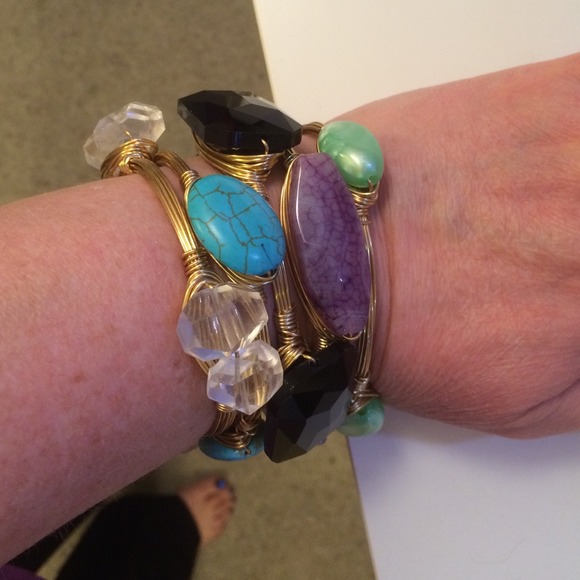 Lilly & Ivory stackable bangles - Picture 2 of 2