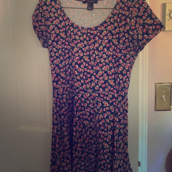 Forever 21 flowered dress