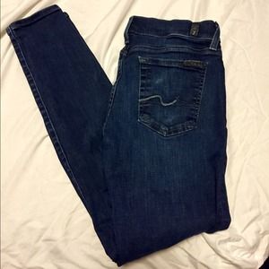 7 for all mankind skinny jeggings