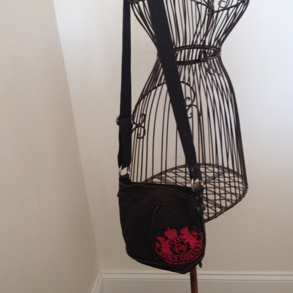 Juicy Couture black cross body bag!