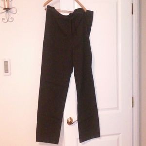 Black scrub pants