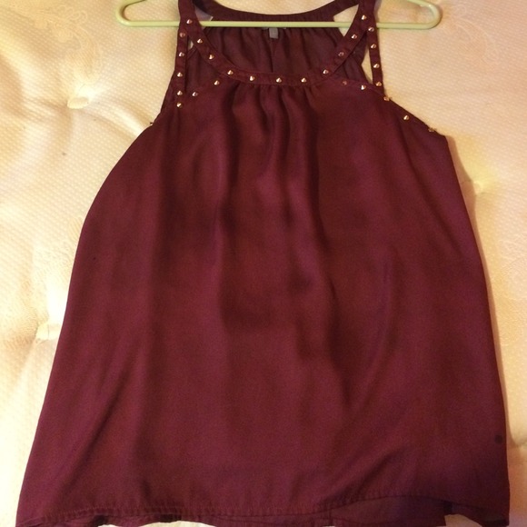 Sheer razor back tank