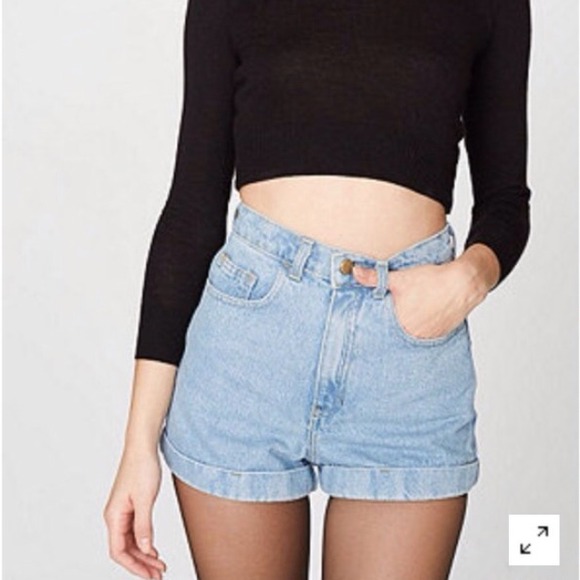 American apparel cuff shorts!