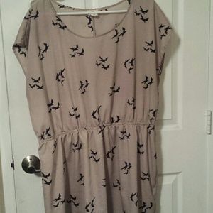 *Reserved @aelliott1331 tan birds dress