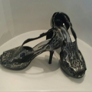 Snakeskin heels