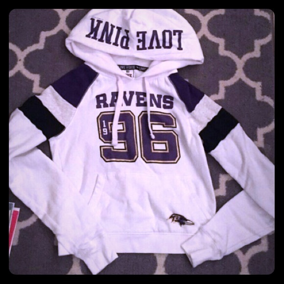 Very RARE Vs PINK Ravens hoodie 🏈💋